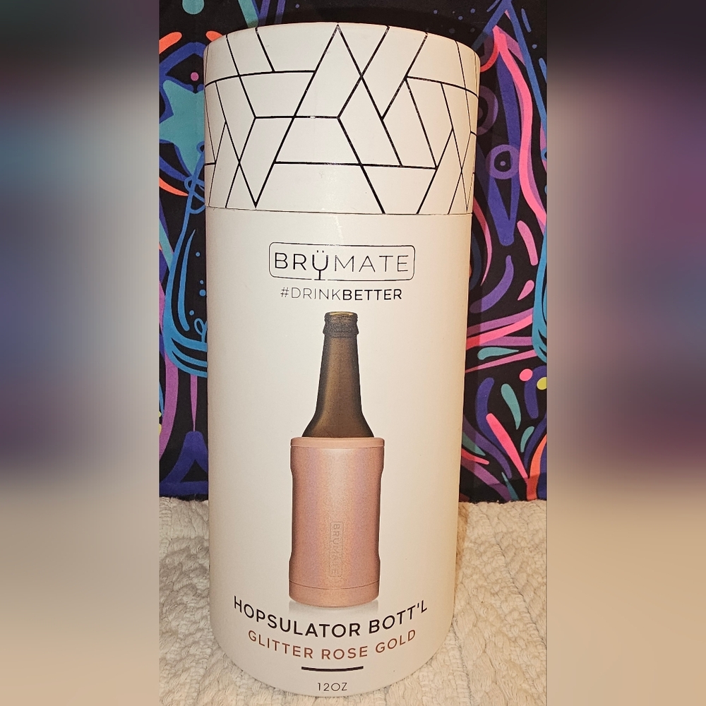 BrüMate Glittery Rose Gold Hopsulator